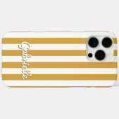 Summer Sunset Cabana Stripe Case-Mate iPhone Hülle (Rückseite (Horizontal))