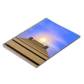 Summer Sunset Dock Notizblock (Linke Seite)