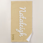 Summer Sunset Girl Trip Bachelorette Strandtuch (Vorderseite)