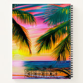 SUMMER SUNSET. NOTIZBLOCK (Rückseite)