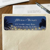 Summer Sunset Palm Beach String Lights