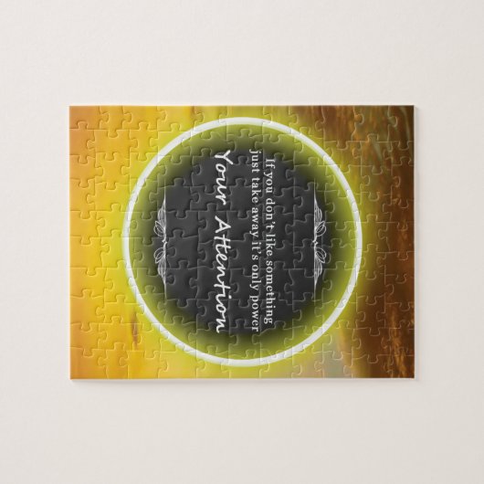 Summer Sunset Quote Puzzle (Horizontal)