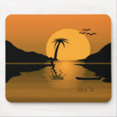 Summer Sunset Reflect Mousepad (Vorne)