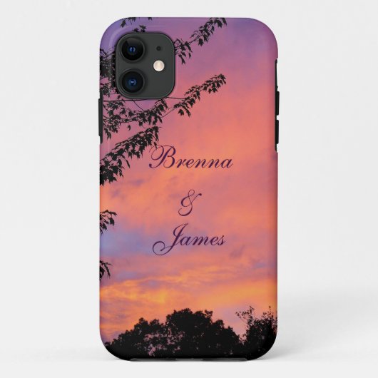 Summer Sunset Romantic iPhone 5 Fall *personalize* Case-Mate iPhone Hülle (Rückseite)