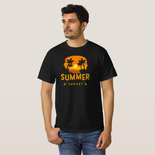 Summer sunset T-Shirt (Vorne ganz)