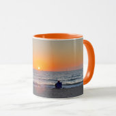 Summer Sunset - Venice Beach, CA Tasse (VorderseiteRechts)