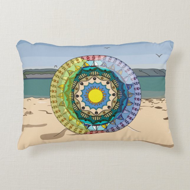 Summer Sunshine Accent Pillow Dekokissen (Vorderseite)