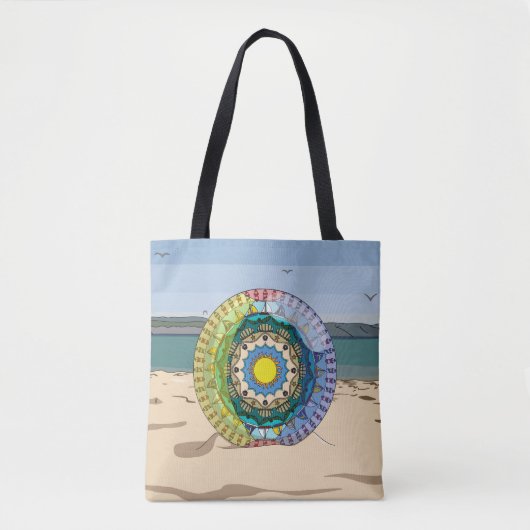 Summer Sunshine All-Over-Print Bag Tasche (Vorderseite)