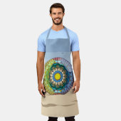 Summer Sunshine All-over Print Schürze (Getragen)