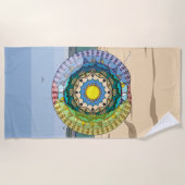 Summer Sunshine Beach Handtuch (Vorderseite)