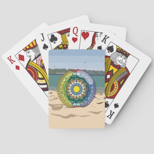Summer Sunshine Classic Spielkarten (Rückseite)