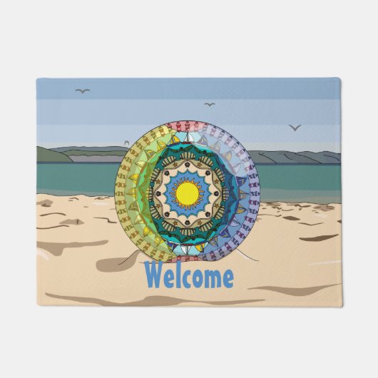 Summer Sunshine Doormat Fußmatte (Vorderseite)