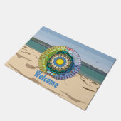 Summer Sunshine Doormat Fußmatte (Schrägansicht)