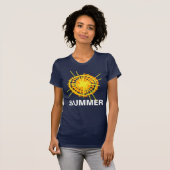 Summer Sunshine Funny individuell anpassbar T-Shirt (Vorne ganz)