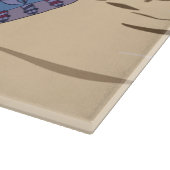 Summer Sunshine Glass Cutting Board Schneidebrett (Ecke)
