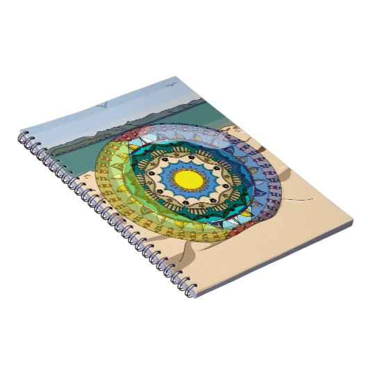 Summer Sunshine Notebook Notizblock (Rechte Seite)