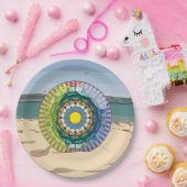 Summer Sunshine Paper Plate Pappteller (Party)