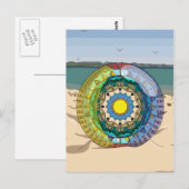 Summer Sunshine Postcard Postkarte (Vorne/Hinten)