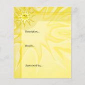 Summer Sunshine Small Event Flyer (Hinten)