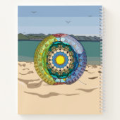 Summer Sunshine Spirale Notebook Notizbuch (Rückseite)