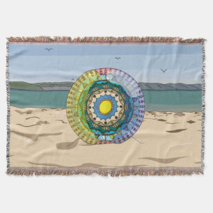 Summer Sunshine Throw Blanket Decke