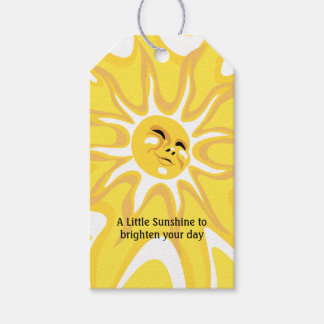 Summer Sunshine Wertschätzung Vielen Dank Tag Geschenkanhänger
