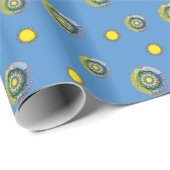 Summer Sunshine Wrapping Paper Geschenkpapier (Rolleneckpunkt)