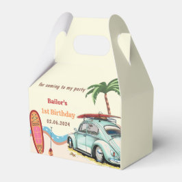 Summer Surf Geburtstagsparty Gefallen Boxen Geschenkschachtel