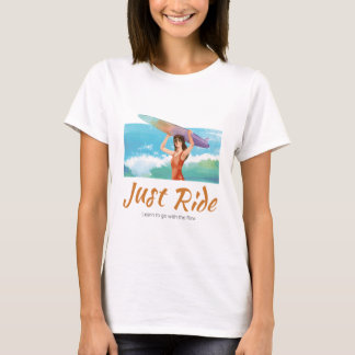 Summer Surfer Beach Girl T-Shirt