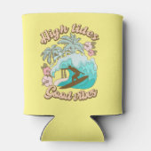 Summer Surfer Gute Vibes Dosenkühler (Rückseite)