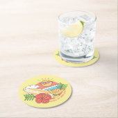 Summer Surfer Paper Untersetzer (Vor Ort)