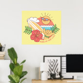 Summer Surfer Poster (Heimbüro)