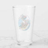 Summer Surfing - Illustration über Schildkröten un Glas (Rückseite)