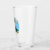 Summer Surfing - Illustration über Schildkröten un Glas (Links)