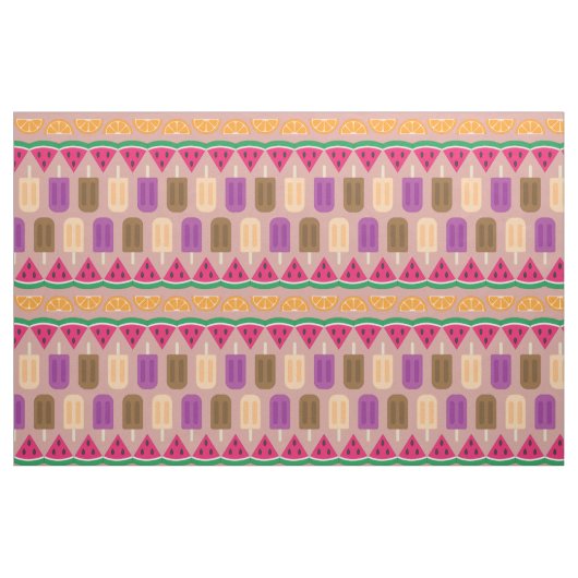 Summer Süßigkeiten Fabric Stoff (Fat Quarter (45,7 x 55,9 cm))