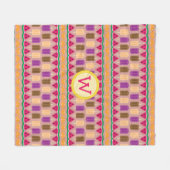 Summer Süßigkeiten Fleece Blanket (Vorderseite (Horizontal))