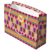 Summer Süßigkeiten Geschenktasche Große Geschenktüte (Rückseite Schrägansicht)