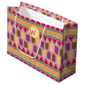 Summer Süßigkeiten Geschenktasche Große Geschenktüte (Vorderseite Schrägansicht)