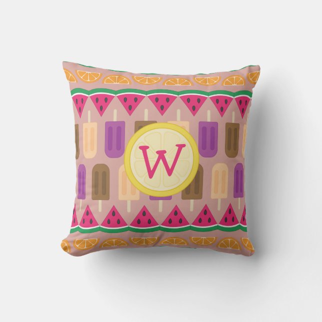 Summer Süßigkeiten Pillow Kissen (Vorderseite)