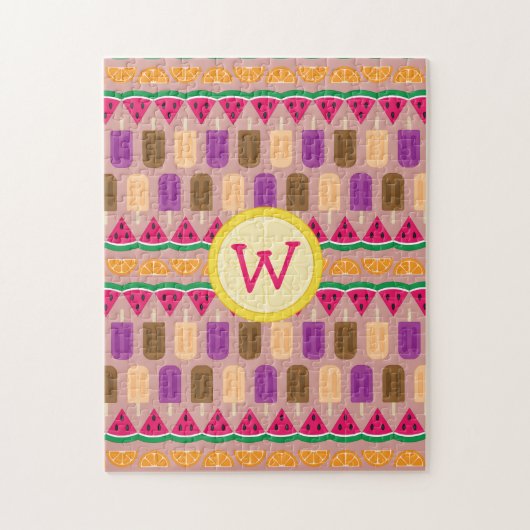 Summer Süßigkeiten Puzzle (Vertikal)