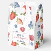 Summer Sweet Berry Birthday Vielen Dank Geschenkschachtel (Geöffnet)