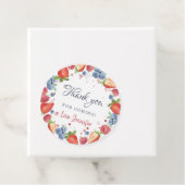 Summer Sweet Berry Erster Geburtstag Geschenkanhänger (Beispiel)