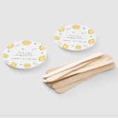 Summer Sweet Lemon Citrus Fruit Baby Dusche Fächer (Non-assembled)