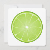 Summer Sweet Limeade Party Einladung (Vorderseite)