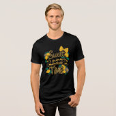 Summer Sweet Time Lemon Tri-Blend Shirt (Vorderseite voll)