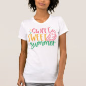 Summer Sweetness "Sweet Sweet Summer" Women's T-Sh T-Shirt (Vorderseite)