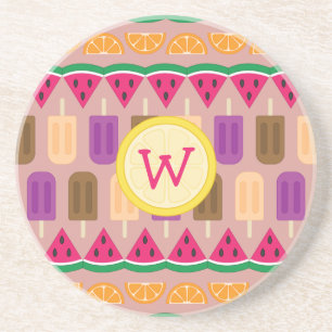 Summer Sweets Sandstone-Unterlage Untersetzer