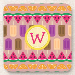 Summer Sweets Square Untersetzer