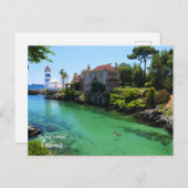 Summer Swim Cascais, Portugal Postkarte (Vorne/Hinten)