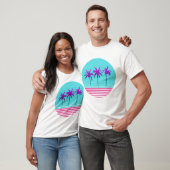 Summer Synth Tropical Vibes T-Shirt! T-Shirt (Unisex)